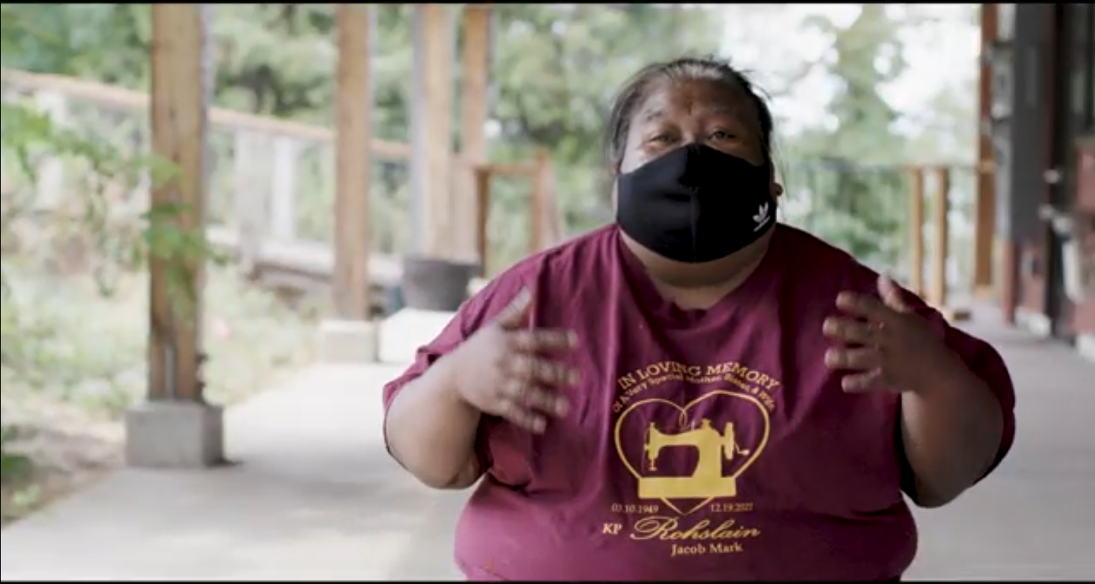 Marjorie Fred,  longtime CSA Partnership For Health Patient