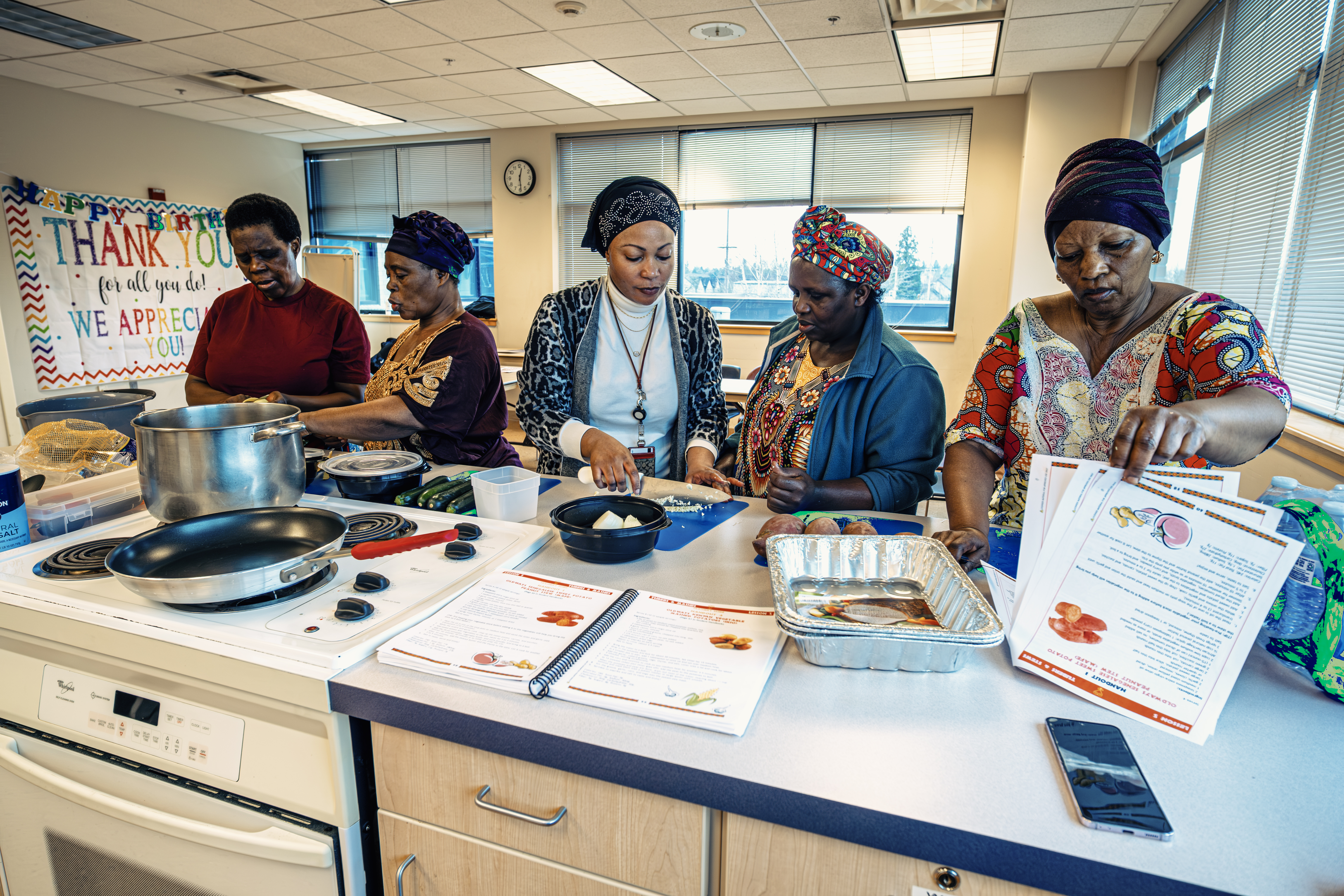 A Taste of Africa Heritage Cooking Class at Multnomah County East